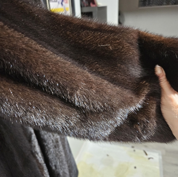 GENUINE MINK Sable colour men's 3/4 length mint condition. - Picture 3 of 10